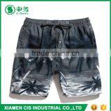New Design European Style 100% Polyester Quick Dry Summer Printed Board Shorts for Men thumbnail-4