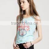 Wholesale Lovely Fashion Printed Sexy Vest thumbnail-2
