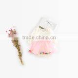 0-3 Years 2017 Wholesale Baby Patchwork Skirt Romper Soft Autumn Cotton Volie Babys Jumpsuit (pick Size Color) thumbnail-6