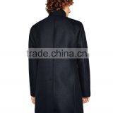 Mens Basic Slim Version Winter Jackets Chimney Collar Coat With Zipper thumbnail-5