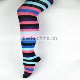 Girls Pantynose With Color Strip Soft and Comfortable Socks thumbnail-2