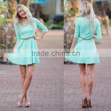 Family Matching Clothing Mother Daughter Matching Dress Fashion Dress Summer Style thumbnail-4