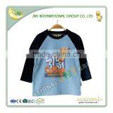 High Quality Fancy Long Sleeve Round Collar Printed Baby Boy Shirt thumbnail-2