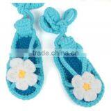 Elegant Nice Design Hot Sales Girl Free Knitting Pattern Baby Shoes thumbnail-6
