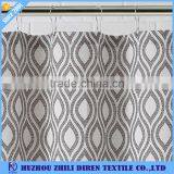 2017 Latest Designs Hookless Jacquard Shower Curtain thumbnail-3