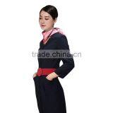 Fashion Elegant Airline Stewardess Uniform Flight Attendant Uniforms thumbnail-1