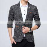 Custom Good Quality Hot Sale Single 1 Button Pockets With FLap Man Blazer Wholesale thumbnail-4