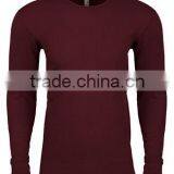 Next Level Apparel Unisex Long Sleeve Thermal Hoody - Made From 60% Cotton and 40% Polyester and Comes With Your Logo. thumbnail-5