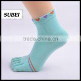 Lovely Jacquard Toe Sock Woman Yoga Pilates Sock thumbnail-3