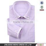 Men's Light Purple Dobby Double Collar Shirt thumbnail-1