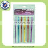 6pc Aluminum Crochet Hook Set thumbnail-1