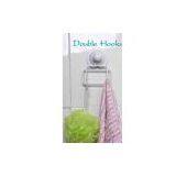 Plastic Coating Double Hooks With Suction Cup thumbnail-1