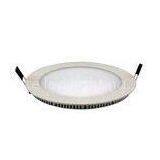 12W 1050lm Dimmable LED Panel Light Round SMD Panel Light 100 - 240V AC