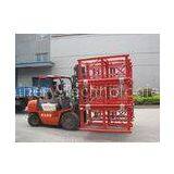 Mast Hot-dip Galvanized , Painting Construction Hoist Elevator With Twin Cage 1600kg Capacity thumbnail-1