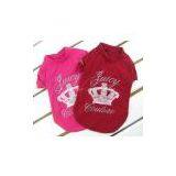 Juicy Dog Tee Shirts,designer Dog Clothes thumbnail-1