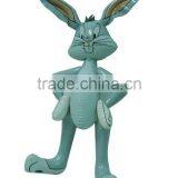 Funny Pvc Inflatable Toy Rabbit Shape Pvc Kids/children Toy,animal Cartoon Toys