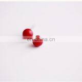 Red Bead Ball Charm Earring Stud Silver Stud Earring Charming Ear Bead Stud Fashion Jewelry thumbnail-2