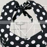 Online Clothing Stores Wholesale Manufacturer uk Designer Polka Dot Plus Size Dresses thumbnail-3