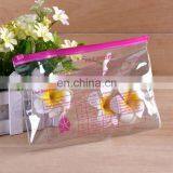 China Manufacture Wholesale Fashional Pvc Zip Lock Bag Clear Pvc Pouch With Customized Printing thumbnail-1