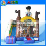 15ft Pirate ship combo, used cheap bouncy castle for sales, hot sales combo with full art works