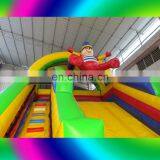 2017 Inflatable Hot Sale Bouncer With Slide, Inflatable Combo Kids Slide thumbnail-2