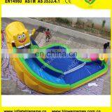 Custom New Designl Giant Inflatable Sponge Bob Water Slide for Sale for Kids and Adults thumbnail-1