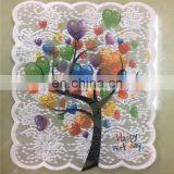 New Popular Embroidery Milk Silk Mesh Printing Lace Design