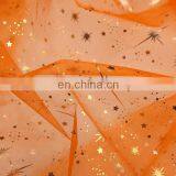 2015 New China Products For Sale White Snowflake Printed Gilding Organza thumbnail-3