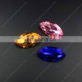Horse Eye Shape Bule Color Crystal Fancy Stones With Point Back thumbnail-2