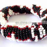 Banjara Bangles+beaded Bangles+glass Beads Bangle+costume Jewelry+belly Dance Bangle+party Wear Bangles+indo Western Bangles thumbnail-6