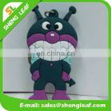 Cheap Soft Rubber Keychain Custom 3D cartoon design