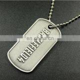 2016 Cheap Raised Metal Aluminum Dog Tags With Ball Chains thumbnail-3