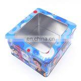 Tin Box With Window, Clear Top Tin Box, Metal Cosmetic Box thumbnail-3