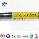 UL Standard High Quality Stranded or Solid Conductor XLPE Insulation Type XHHW-2 Wire thumbnail-2