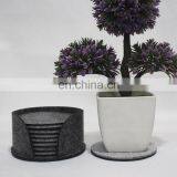 Eco Friendly Portable Absorbent Stone Coaster Placemat Cotton Acrylic Mats Coasters Plastic Table Mat thumbnail-7