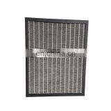 Panel type air purification filter element
