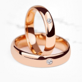 Engagement ring gold tungsten men wedding rings