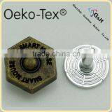 Metal Logo Metal Jeans Rivet