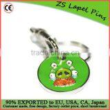 Fancy Pig Metal Trolley Coins Keyring thumbnail-1