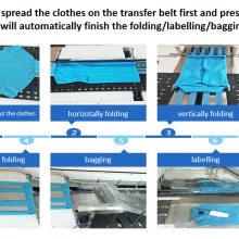 T Shirts Folding Packing Machine 600pcs/Hour thumbnail-3