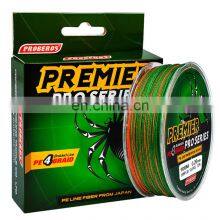 Amazon 4 Weaves PE Fishing 100m Per Spool Japanese High Quality 5 Color Braided Multicolor PE Line