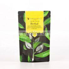 New Design Custom Printed Edible Zip Lock Resealable Biodegradable Tea Sachet Bag thumbnail-4