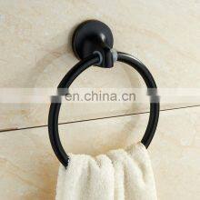 Multi-function Bathroom Accessories Metal Towel Rack Round Towel Hanger for Sale thumbnail-5