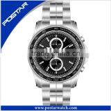 2016 Classic Stylish Unisex Charm Chronograph Stainless Steel Watch thumbnail-5
