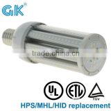 led lights replace the MHL/HPS scheme