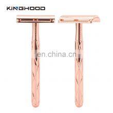 Classical Eco Metal Biodegradable Double Edge Reusable Safety Razor Shaving Razor thumbnail-3
