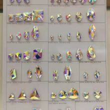Sew on Glass Rhinestones in Flat Back Crystals Rectangle Shape thumbnail-2