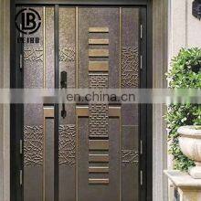 Small Front Double Door Designs Exterior Metal Door Price Cast Aluminum Gate thumbnail-5