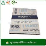 3 O Ring Printed Art Paper Recipe Book Clip File Binder With Inserts thumbnail-2