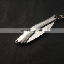 Full Stainless Steel Mini Pocket Knife Foldable Keychain Knife Gift Lady Knife for Man thumbnail-5